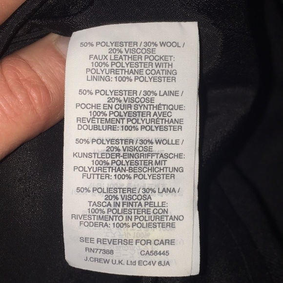 J.Crew shift dress with faux leather pockets - Picture 5 of 9